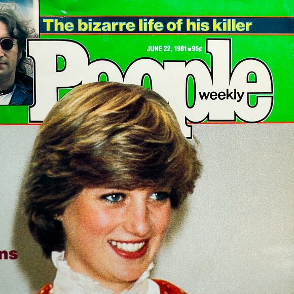 Vintage 1981 People Magazine Princess Diana Lady Di Royal Wedding (No Label) - Picture 2 of 8